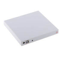 USB External DVD Combo CD-RRW CD-ROM DVD-ROM Drive For Laptop Desktop White