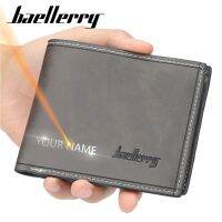 【CC】 Baellerry New Men Wallets Short Name Card Holder Male Purse Wallet