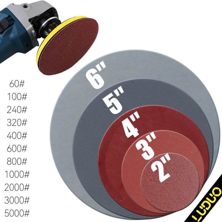 Grit 605000 Round Sandpaper Disk Abrasive Polish Pad Plate Sanding