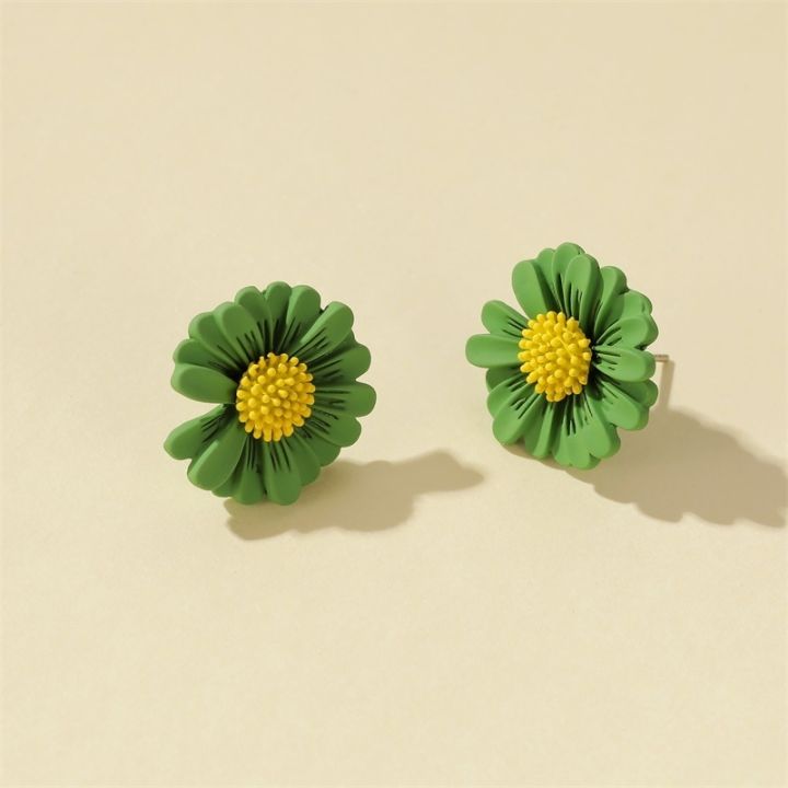 cod-korean-version-of-fresh-daisy-earrings-ins-simple-flower-summer-new-goddess