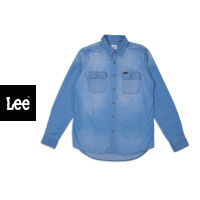 LEE เสื้อเชิ้ตแขนยาวผู้ชาย ทรง Regular รุ่น LE F223MSHLN19