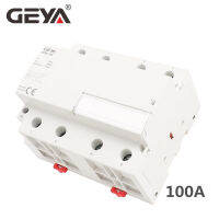 GEYA GYHC 4เฟส100A AC คอนแทค220โวลต์230โวลต์ราง Din ครัวเรือน Modular คอนแทคสวิทช์ควบคุมสมาร์ท Home Ho ใช้