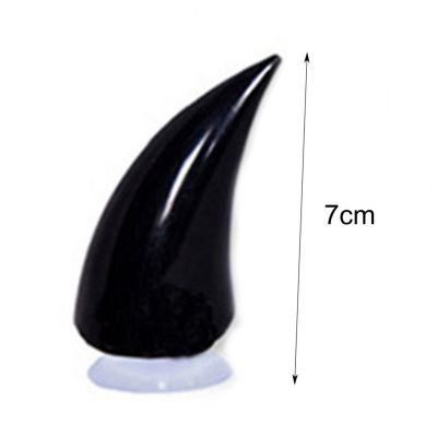 ✠❅♧ Rubber Pretty Waterproof Helmet Decoration Horn Colorful Decorative Horn Cute for Snowboarding
