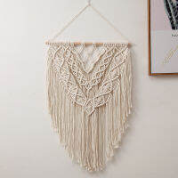 ที่แขวนผนังมาคราเม่ MACRAME ที่แขวนผนังโบฮิเมียน Bohemian Tapestry Wall Hanging พรมทอมือแขวนผนัง