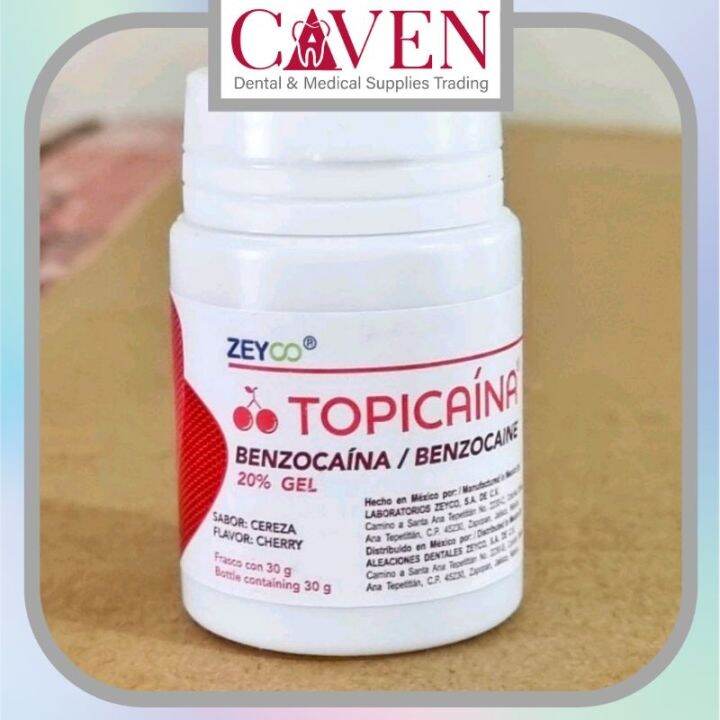 Zeyco Benzocaine Topicaina Topical Anesthesia 20 Gel Authentic | Lazada PH