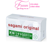 Bao cao su Sagami Original Siêu Mỏng 0