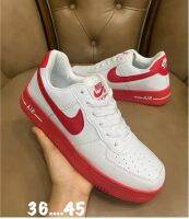 ?รุ่นฮิต รองเท้าผ้าใบ  AF 1+ Box / 2 สี SIZE:40-44 น้ำหนักเบา ใส่สบาย นุ่ม รองเท้าลำลอง รองเท้าใส่ทำงาน รองเท้าผ้าใบผู้ชายและหญิง V38B002