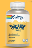 Solaray, Magnesium Citrate, 180 VegCaps