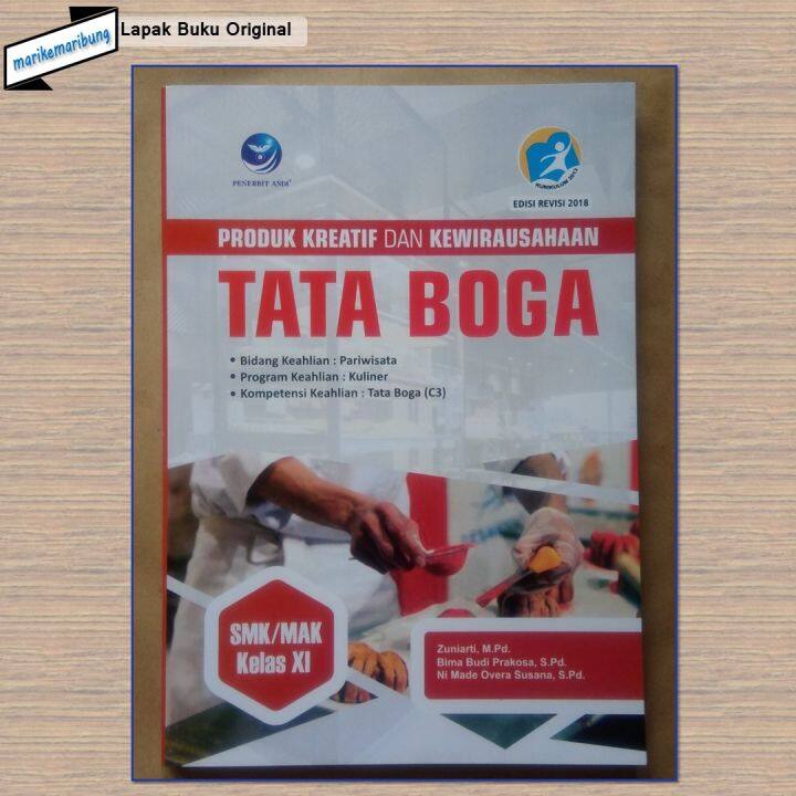 Buku Produk Kreatif Dan Kewirausahaan Tata Boga Smk Mak Kelas Xi Lazada Indonesia