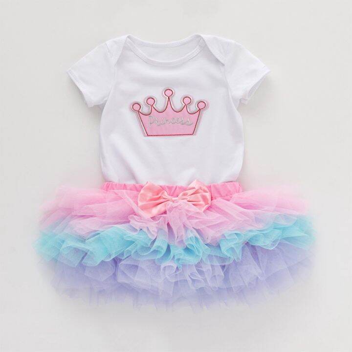 ชุด-romper-กระโปรง-tutu-ที่คาดผมสำหรับเด็กทารก