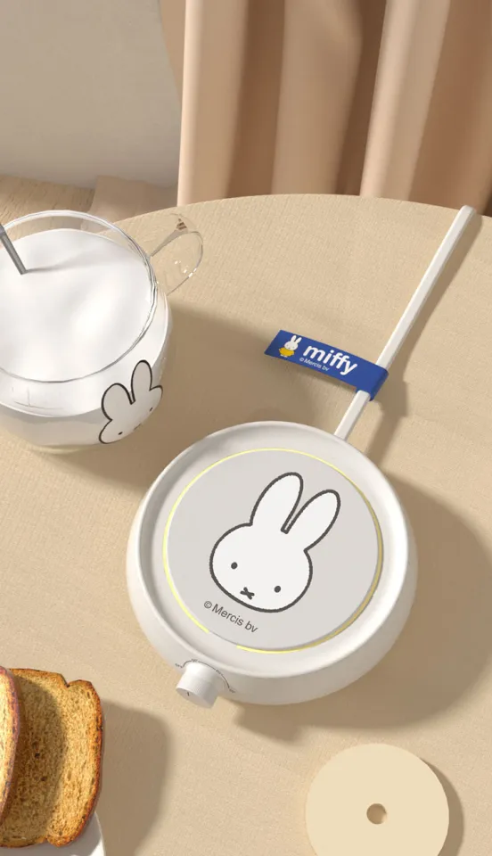 Miffy x MIPOW Coffee Mug Warmer For Office Home with 3 Temperature Settings  Auto-Off Cup Warmer Plate for Cocoa Tea Water Milk