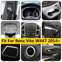 ℡♛✒ Reading Lights / Dashboard / Door Handle Bowl / Water Cup Holder / Speaker Cover Trim For Mercedes-Benz Vito W447 2014 - 2021