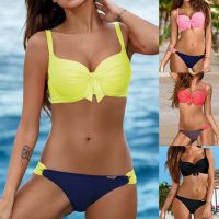 Swimwear 2023 Women Bandeau Bandage Bikini Set Push-up Brazilian Beachwear Swimsuit Plus Size Swimsuit For Women Tummy Control