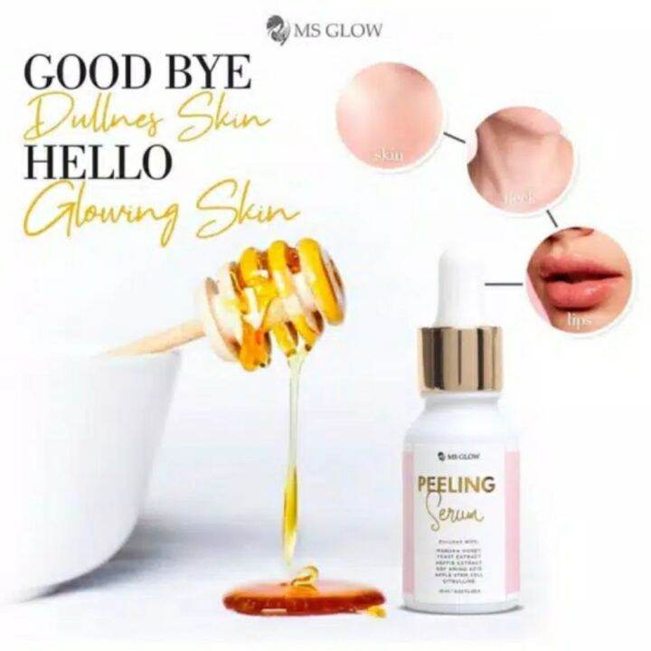 MS GLOW PEELING SERUM | Lazada Indonesia