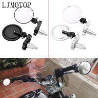 For Honda GROM MSX125 CB 400SF R 650 R 125R CBR900RR NC750S Universal Motorcycle Handle Mirror Aluminum Bar End Rearview Mirrors