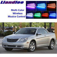 LiandLee Car Glow Interior Floor Decorative Seats Accent Ambient Neon light For Chrysler Sebring coupe