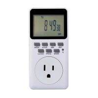 Outlet Timer,Digital Programmable Timer,Heavy Duty Smart Indoor For Electric Outlets EU US UK Plug Wall Timer Switch Grounded