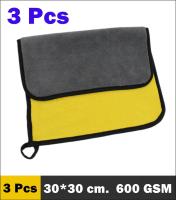 23510 Pcs Car Wash Microfiber Towel 600 GSM Thick Soft Drying Cleaning Towel Cloth Detailing Care Absorbent