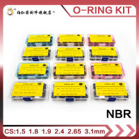 【2023】Nitrile Rubber Thickness 1.51.81.92.42.653.1mm Ring NBR O Ring Seal Sealing O-rings NBR Washer oring set Assortment Kit Set