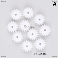 Snoopy S162A เฟืองหมุน0.5เมตรเฟืองมุมพลาสติก16ฟันอุปกรณ์เสริมชิ้นส่วนของเล่นแบบทำมือ