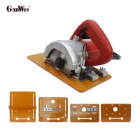 GanWei Electric Circular Saw Multifunctional Fixed Base Woodworking Workbenches Flip Board Circular Saw Fittings Tools