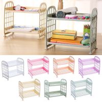 【HOT】☋  Multifunctional Shelves Double-layer Rack Shelf Desk Sundries Organizer