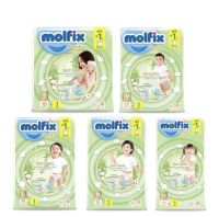 Molfix Pants โมลฟิกซ์ แพนท์ Natural เนเชอรัล ผ้าอ้อมแบบกางเกง