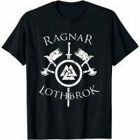 เสื้อเชิ้ต Viking lothbrok lodbrok warrior สําหรับผู้ชาย  GG0N