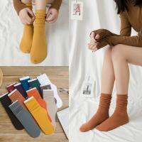 Women Socks 2023 Spring New Thin Crew Socks For Lady New Japanese Style Long Breathable Casual Trendy Soft Comfortable Female Socks