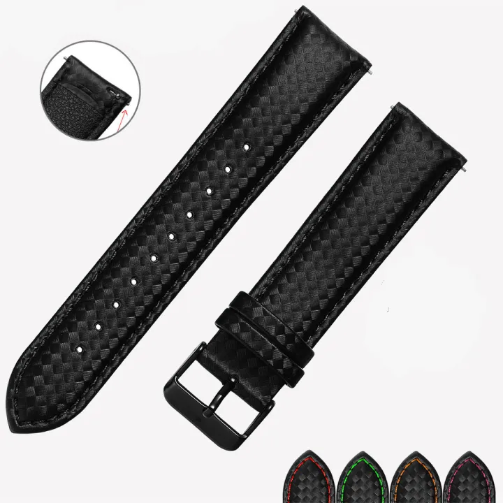 Leather Watch Band Soft Cowhide Watches Straps Bracelets Watch Band 20mm 22mm Quick Release