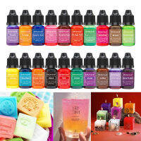 เทียนหอมอโรมาเข้มข้นสูงสีย้อมเอสเซนส์สบู่แฮนด์เมด DIY Toning Pigment Soy Wax Paraffin Dye-vn4958570