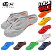 ADDA 53301 รองเท้าแตะ รองเท้าลำลอง สำหรับผู้ชาย แบบสวม รุ่น ไซส์ 7-10 สี ดำ น้ำเงิน น้ำตาล เทา เขียว กรม ส้ม แดง ขาว #รองเท้าผ้าใบ   #รองเท้าผ้าใบชาย  #รองเท้าผ้าใบชาย ใส่สบาย  #รองเท้า