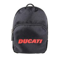 DUCATI Mini Backpack กระเป๋าเป้เล็กดูคาติ Size 20x15x8 cm.DCT49 157 สีดำ