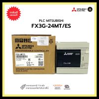 MITSUBISHI FX3G-24MT/ES PLC, 220VAC, Input Sink/Source, Output Transistor, 14in 10out