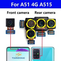 DJHFYJT Original Back Front Camera For Samsung Galaxy A51 4G A515 A515F Rear Main Depth Wide Macro Selfie Camera Module Flex Cable