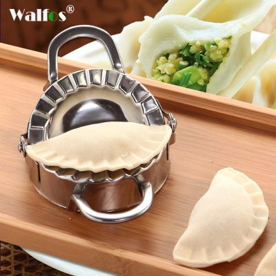 【Lucky】Stainless Steel Dumpling Maker Mold Wrapper Dough Cutter Pie Ravioli Dumpling Mold Tools อุปกรณ์ครัว