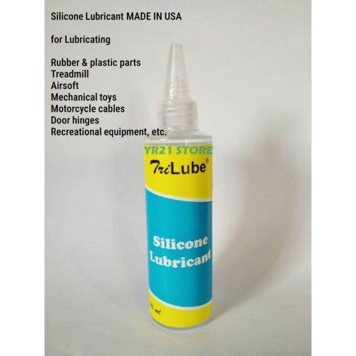 Silicone Oil Lubricant TriLube USA 120ml Lubricant for Treadmill