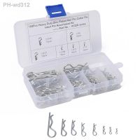 【DT】hot！ 100PCS/Box Metal R-type Cotter Pins Latch Pin Tractor Clip Mechanical Hitch