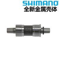 Shimano แกนกลางหลุมสี่เหลี่ยม BB-UN300 68 73ยาว122.5 110 113 117มมแกนกลางแผ่นขอบมีฟันแหลมภูเขา