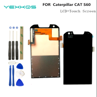 Asal untuk S60 CAT รถตีนตะขาบ LCD Paparan Skrin SUH Mudah Alih untuk CAT รถตีนตะขาบ S 60 Skrin LCD Bahagian Efon Alat Percuma