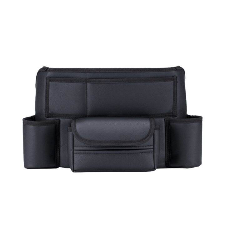 car-storage-pocket-between-seats-with-cup-holder-car-tissue-holder-multipurpose-car-pocket-hand-bag-organizer-black