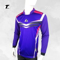 เสื้อกีฬาแขนยาว ผ้าไมโคร ยี่ห้อ TEAM Sportswear-TEAM09- Longsleeves-Purple