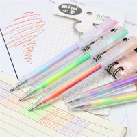 【✱2023 HOT✱】 345FRRR ปากกาเปลี่ยนสีได้5สีชุดปากกาสีรุ้งปากกาเจลสำหรับไดอารี่วาดภาพเด็กนักเรียน