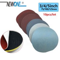 10pcs 3/4/5inch 100mm Round Sandpaper Disk Sand Sheets Grit 40/7000 Hook and Loop Sanding Disc for Sander Grits Ultrasaw disc Power Sanders