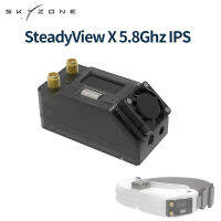 SKYZONE SteadyView X 5.8Ghz IPS โมดูลตัวรับหน้าจอรถรับส่งล้อควบคุมอุปกรณ์รับสัญญาณแบบไวสูง