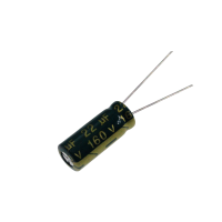 10PCS 22UF 160V 22MFD 160โวลต์10*16มม.อลูมิเนียม Electrolytic Capacitor 22mf160v 160v22mf 22uf160v 160v22uf