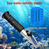 0-100% 0-100% Handheld Seawater Salinity Meter Refractometer Optical Salinometer Tester Detector