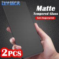 ☽☇ 2PCS No Fingerprint Matte Tempered Glass for Samsung A51 A21S M31S S20 FE Note 20 A52 A72 A20 A40 A50 A31 A71 M31 M51 M21S Glass