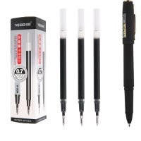 【living stationery】 Black Gel Ink RollerPen Medium Line(0.7Mm) หมึกสีดำหรือสีน้ำเงิน