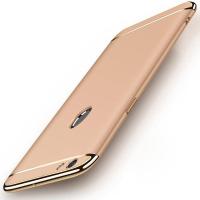 Googlehitech Slim Case cover for OPPO A71 2018 / OPPO A 83 SYNTHETIC HARD CASE METAL SHINY ELECTROPLATING CASE SERIES 3 in 1 Hard PC &amp; TPU Bumper Back Cover for OPPO A71 / OPPO A83 Cover Plating Bumper OPPO A 71  5.20 inch